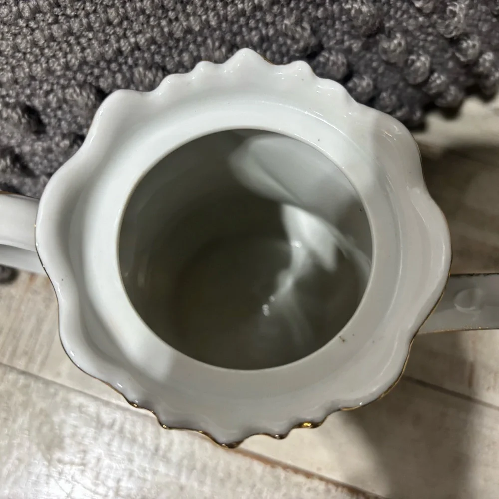 ❤️Vintage Lefton Paisley Fantasia Porcelain Teapot - Picture 6 of 7